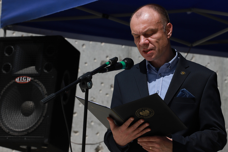 Uroczystości upamiętniające Ofiary niemieckich zbrodni z lat 1941–1944 w Grabówce – 15 czerwca 2025, fot. Paula Prudziłowicz (IPN)