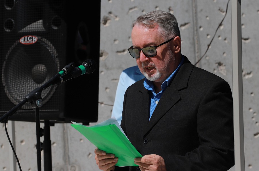 Uroczystości upamiętniające Ofiary niemieckich zbrodni z lat 1941–1944 w Grabówce – 15 czerwca 2025, fot. Paula Prudziłowicz (IPN)