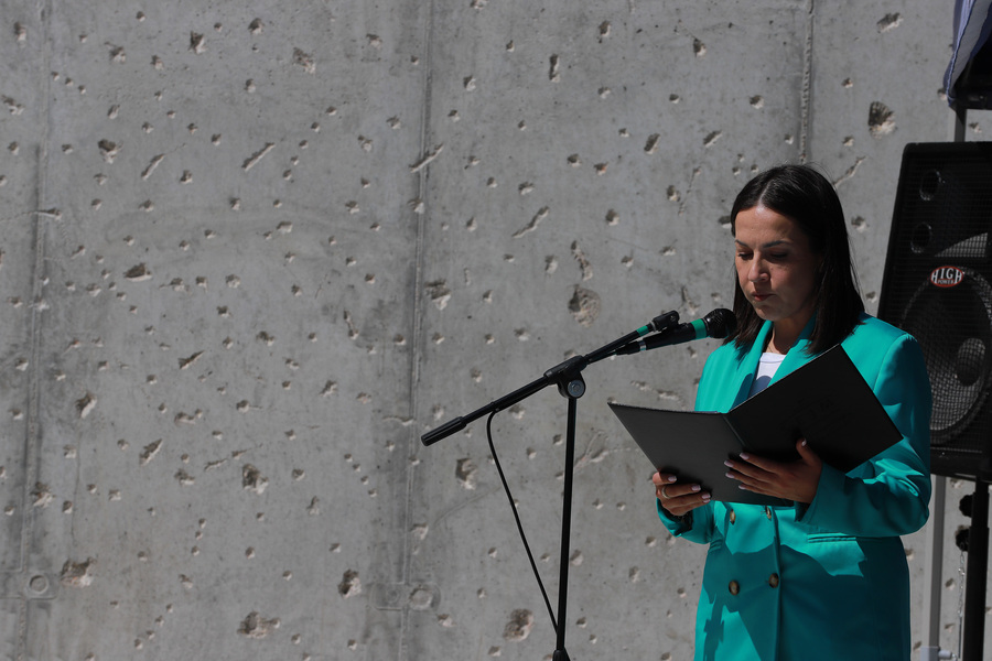 Uroczystości upamiętniające Ofiary niemieckich zbrodni z lat 1941–1944 w Grabówce – 15 czerwca 2025, fot. Paula Prudziłowicz (IPN)