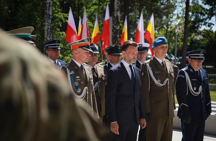 Uroczystości upamiętniające Ofiary niemieckich zbrodni z lat 1941–1944 w Grabówce – 15 czerwca 2025, fot. Paula Prudziłowicz (IPN)