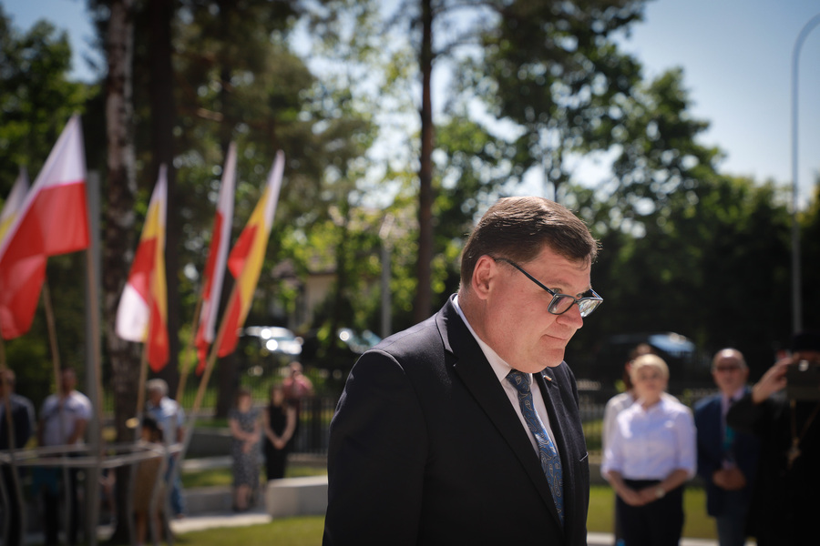 Uroczystości upamiętniające Ofiary niemieckich zbrodni z lat 1941–1944 w Grabówce – 15 czerwca 2025, fot. Paula Prudziłowicz (IPN)