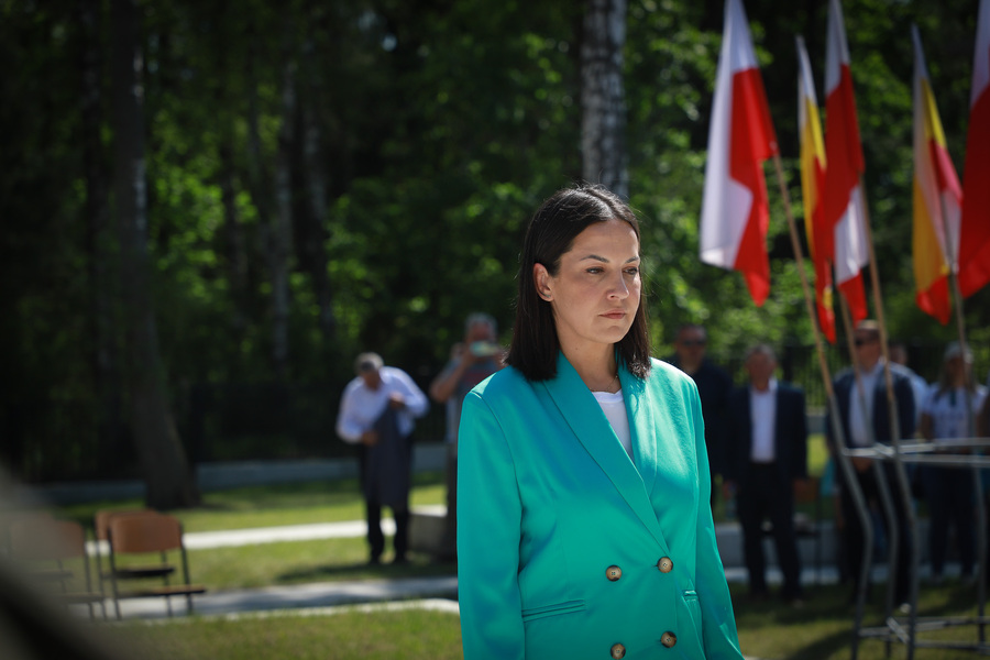 Uroczystości upamiętniające Ofiary niemieckich zbrodni z lat 1941–1944 w Grabówce – 15 czerwca 2025, fot. Paula Prudziłowicz (IPN)