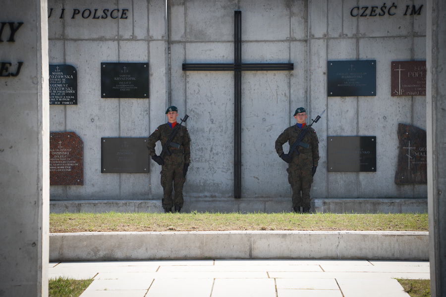 Uroczystości upamiętniające Ofiary niemieckich zbrodni z lat 1941–1944 w Grabówce – 15 czerwca 2025, fot. Paula Prudziłowicz (IPN)