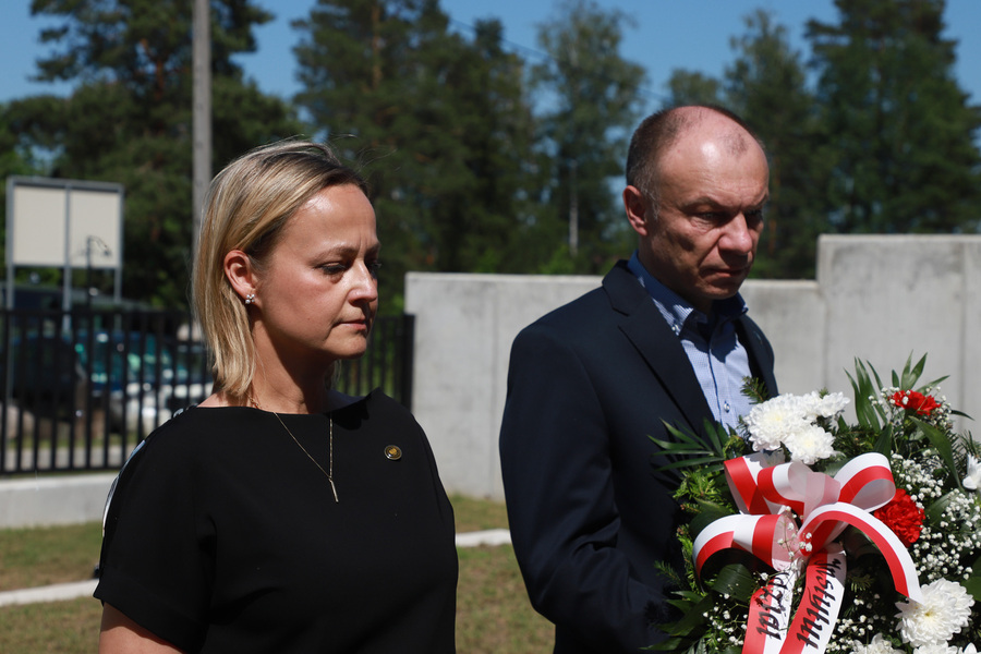 Uroczystości upamiętniające Ofiary niemieckich zbrodni z lat 1941–1944 w Grabówce – 15 czerwca 2025, fot. Paula Prudziłowicz (IPN)