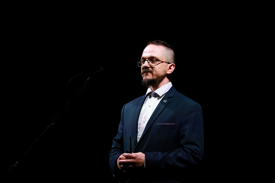 Premiera spektaklu pt. „Sianokosy” w Kinie Ton w Białymstoku – 29 czerwca 2025, fot. Paula Prudziłowicz (IPN)