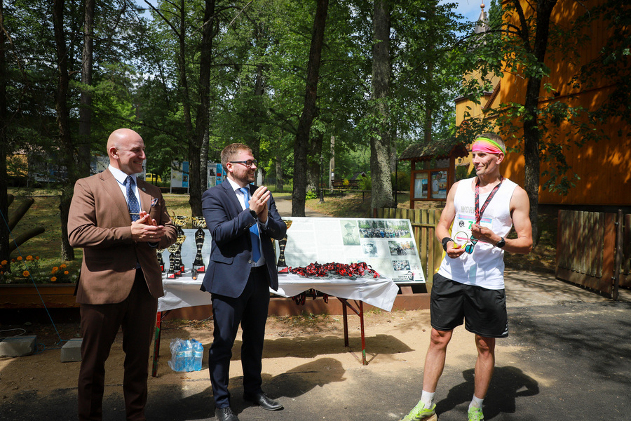 III Bieg Pamięci Ofiar Obławy Augustowskiej w Mikaszówce – 5 lipca 2025, fot. Paula Prudziłowicz (IPN)