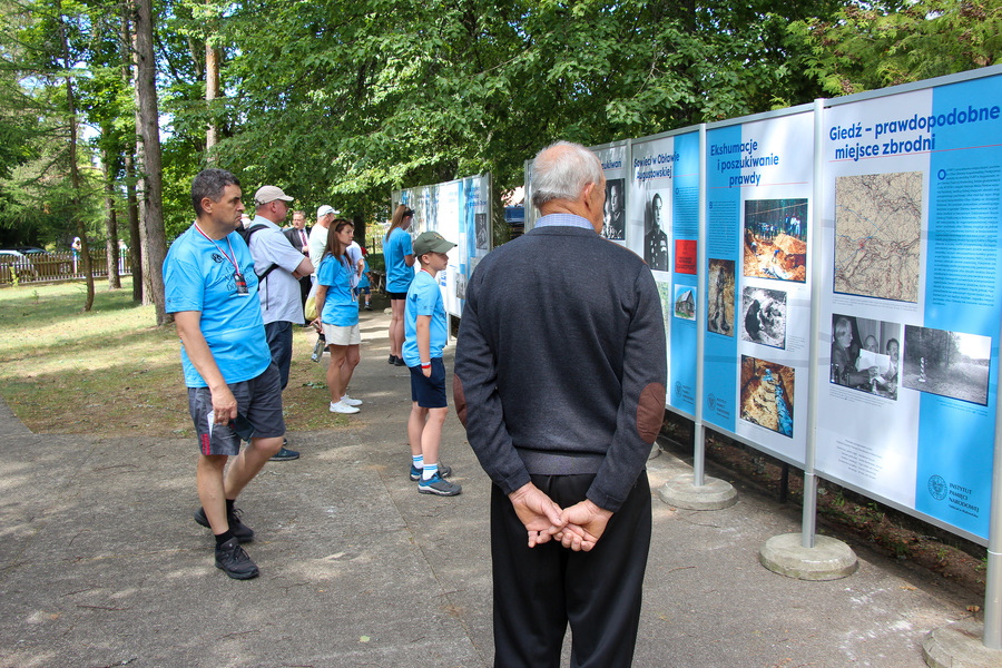 III Bieg Pamięci Ofiar Obławy Augustowskiej w Mikaszówce – 5 lipca 2025, fot. Damian Trzeciak (IPN)