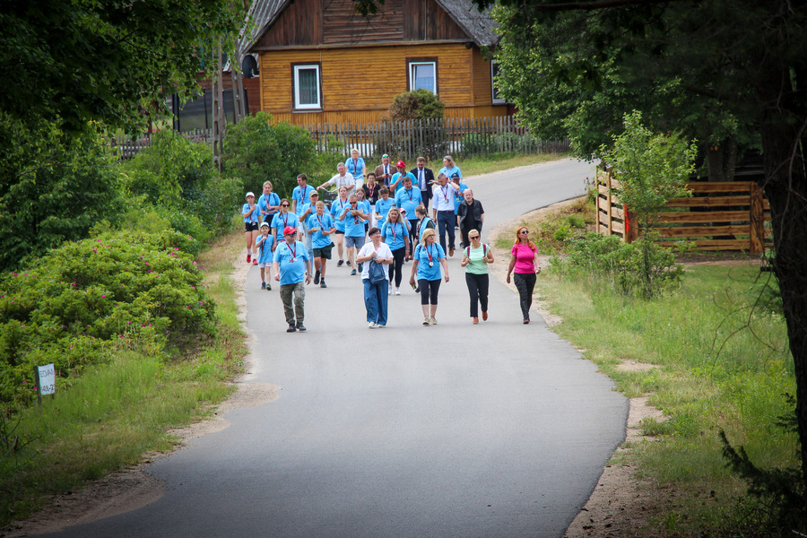 III Bieg Pamięci Ofiar Obławy Augustowskiej w Mikaszówce – 5 lipca 2025, fot. Damian Trzeciak (IPN)