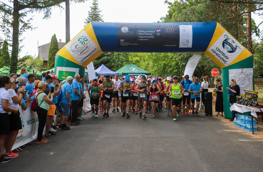 III Bieg Pamięci Ofiar Obławy Augustowskiej w Mikaszówce – 5 lipca 2025, fot. Paula Prudziłowicz (IPN)