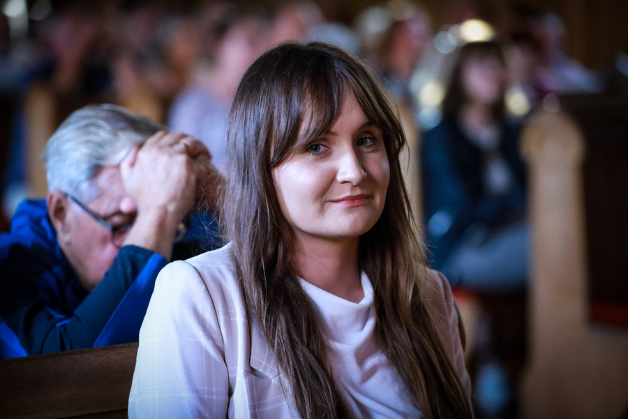 Premiera słuchowiska „Obława” upamiętniającego Ofiary Obławy Augustowskiej – 18 lipca 2025, fot. Paula Prudziłowicz (IPN)