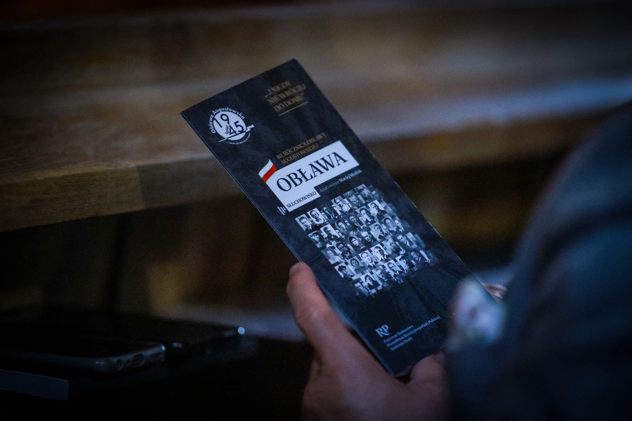 Premiera słuchowiska „Obława” upamiętniającego Ofiary Obławy Augustowskiej – 18 lipca 2025, fot. Paula Prudziłowicz (IPN)