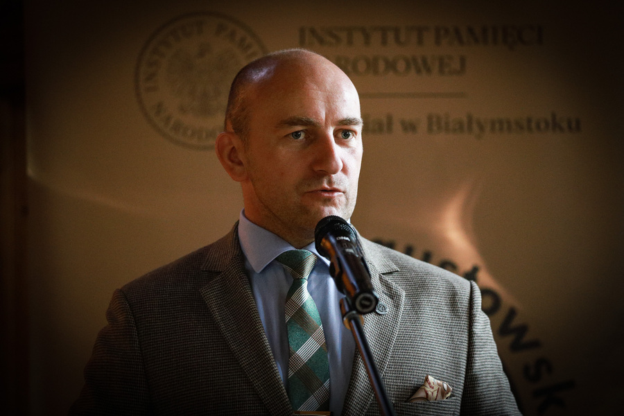 Premiera słuchowiska „Obława” upamiętniającego Ofiary Obławy Augustowskiej – 18 lipca 2025, fot. Paula Prudziłowicz (IPN)