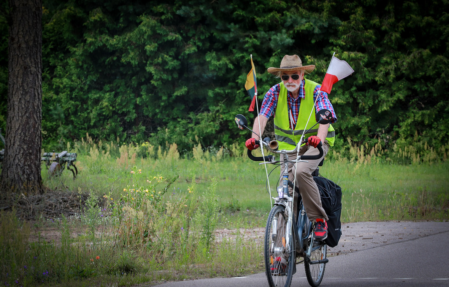 VIII Rajd Rowerowy Śladami Ofiar Obławy Augustowskiej – 19 lipca 2025, fot. Paula Prudziłowicz (IPN)