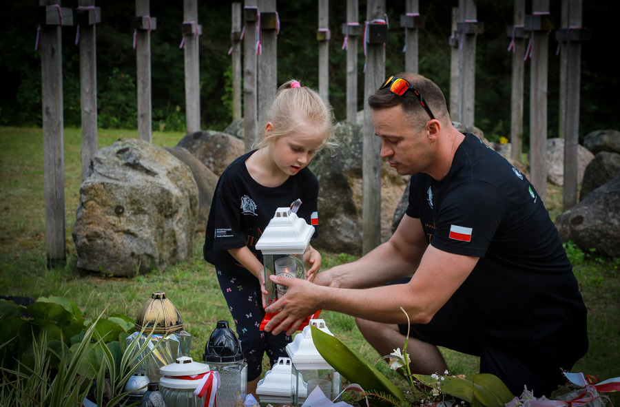 VIII Rajd Rowerowy Śladami Ofiar Obławy Augustowskiej – 19 lipca 2025, fot. Paula Prudziłowicz (IPN)