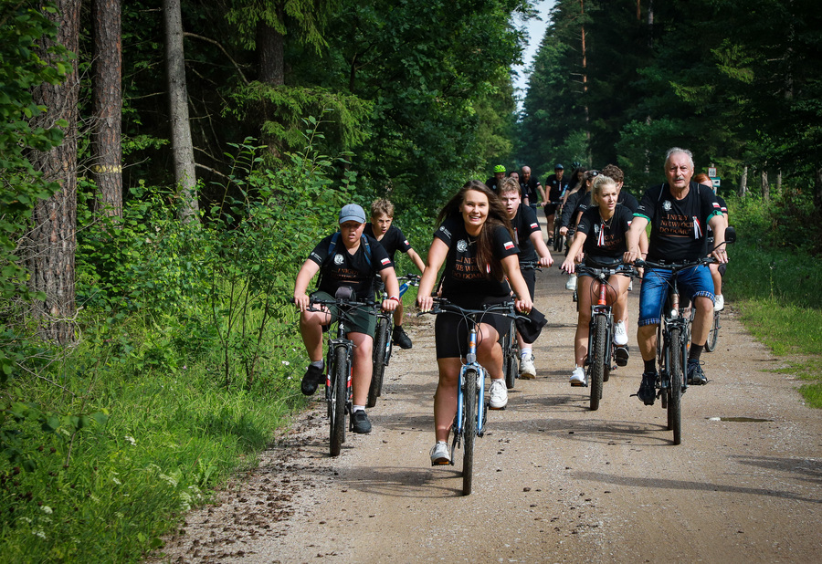 VIII Rajd Rowerowy Śladami Ofiar Obławy Augustowskiej – 19 lipca 2025, fot. Paula Prudziłowicz (IPN)