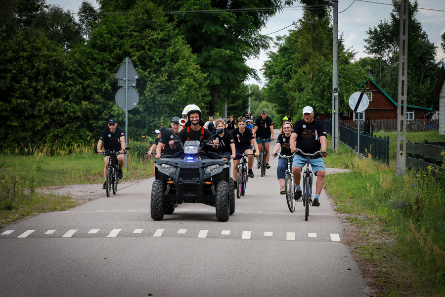 VIII Rajd Rowerowy Śladami Ofiar Obławy Augustowskiej – 19 lipca 2025, fot. Paula Prudziłowicz (IPN)