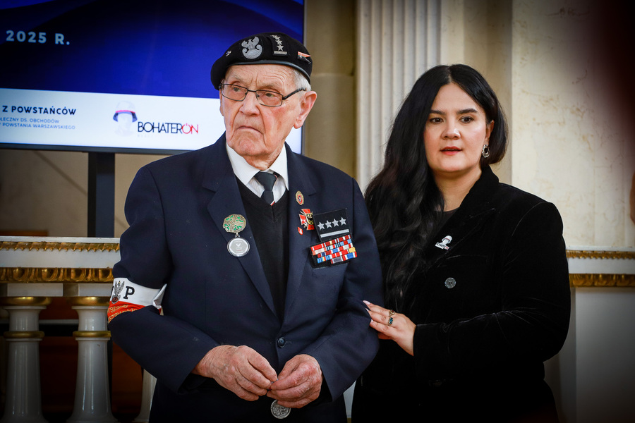 Wręczenie odznaczeń „Dumni z Powstańców” – 4 sierpnia 2025, fot. Paula Prudziłowicz (IPN)