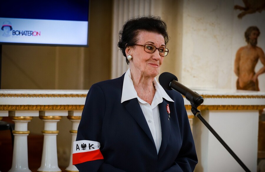 Wręczenie odznaczeń „Dumni z Powstańców” – 4 sierpnia 2025, fot. Paula Prudziłowicz (IPN)