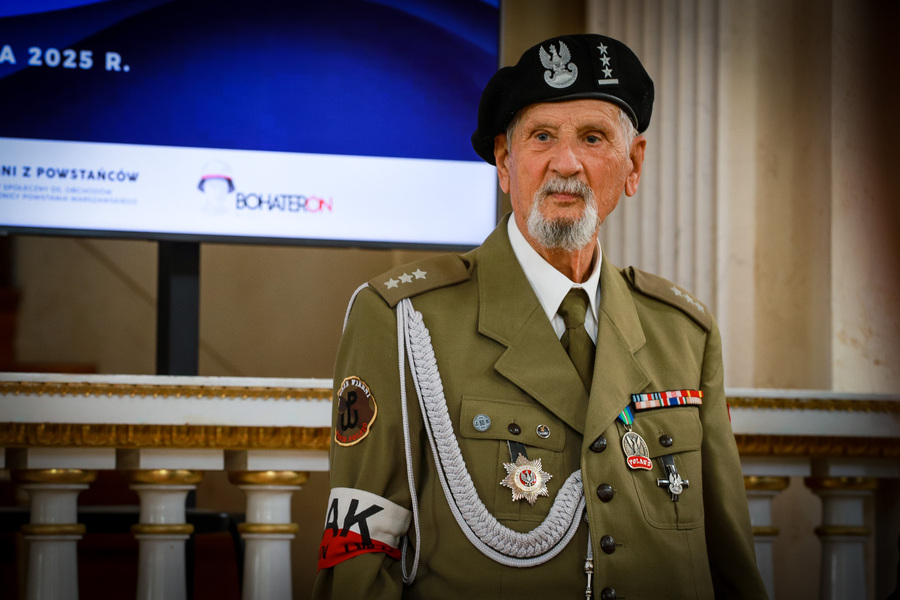 Wręczenie odznaczeń „Dumni z Powstańców” – 4 sierpnia 2025, fot. Paula Prudziłowicz (IPN)