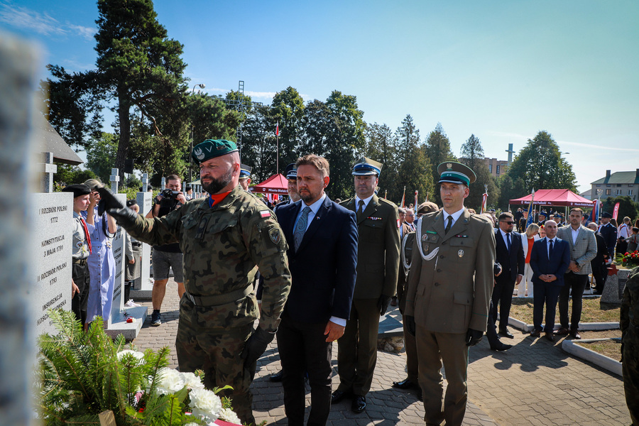 Uroczystość odsłonięcia i poświęcenia upamiętnienia Polskiej Drogi Krzyżowej w Bielsku Podlaskim – 5 września 2025, fot. Paula Prudziłowicz (IPN)
