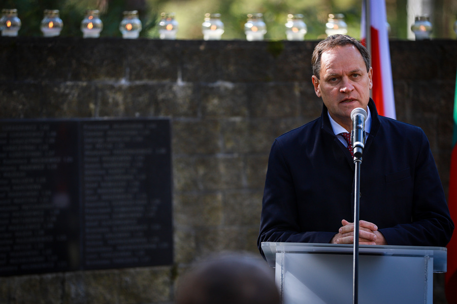 Uroczystości upamiętniające ofiary zbrodni w Ponarach – 24 września 2025 Nazwa, fot. Paula Prudziłowicz (IPN)