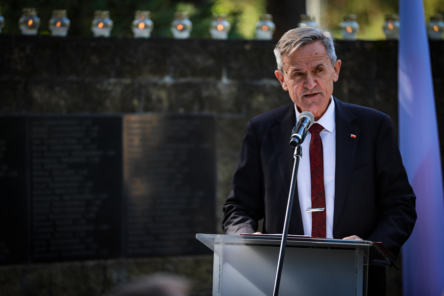 Uroczystości upamiętniające ofiary zbrodni w Ponarach – 24 września 2025 Nazwa, fot. Paula Prudziłowicz (IPN)