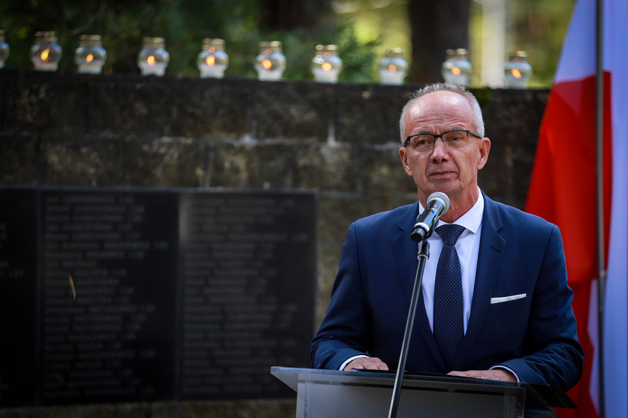 Uroczystości upamiętniające ofiary zbrodni w Ponarach – 24 września 2025 Nazwa, fot. Paula Prudziłowicz (IPN)