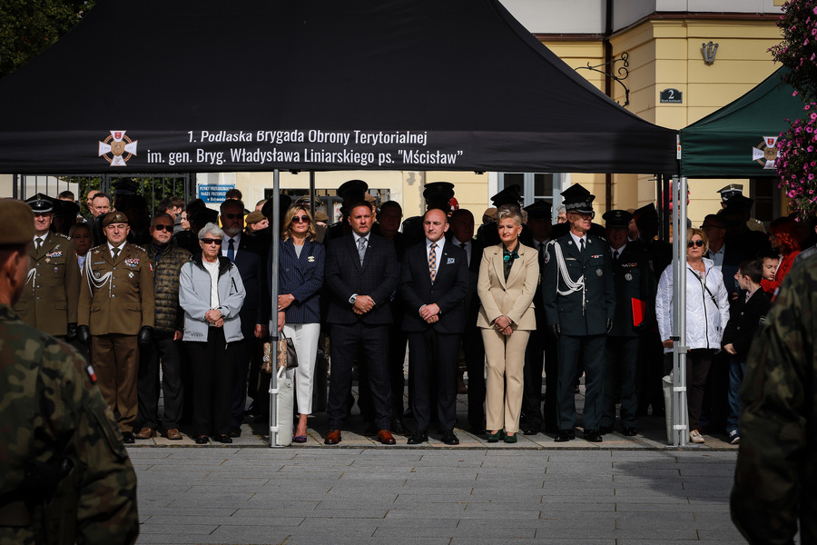 Uroczyste obchody Święta Wojsk Obrony Terytorialnej – 27 września 2025, fot. Paula Prudziłowicz (IPN)