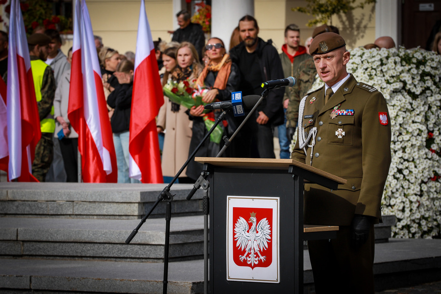 Uroczyste obchody Święta Wojsk Obrony Terytorialnej – 27 września 2025, fot. Paula Prudziłowicz (IPN)