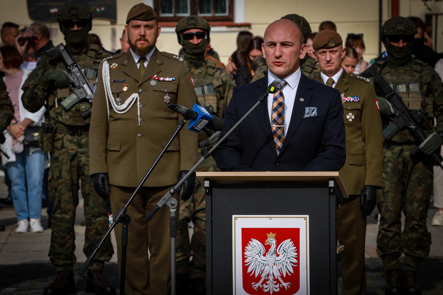 Uroczyste obchody Święta Wojsk Obrony Terytorialnej – 27 września 2025, fot. Paula Prudziłowicz (IPN)