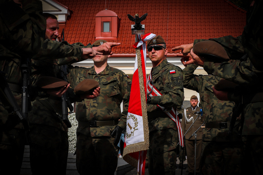 Uroczyste obchody Święta Wojsk Obrony Terytorialnej – 27 września 2025, fot. Paula Prudziłowicz (IPN)