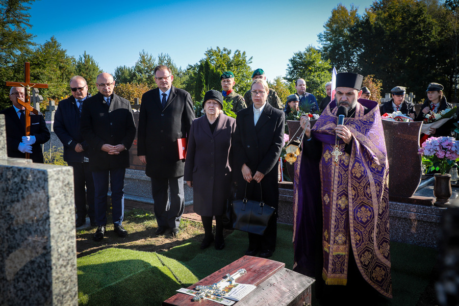 Ceremonia pogrzebowa śp. Marii Nazaruk w Dubinach – 7 października 2025, fot. Paula Prudziłowicz (IPN)