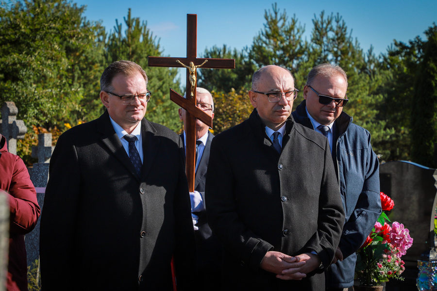 Ceremonia pogrzebowa śp. Marii Nazaruk w Dubinach – 7 października 2025, fot. Paula Prudziłowicz (IPN)