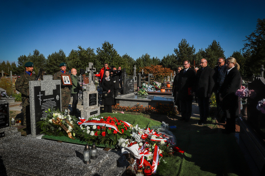 Ceremonia pogrzebowa śp. Marii Nazaruk w Dubinach – 7 października 2025, fot. Paula Prudziłowicz (IPN)