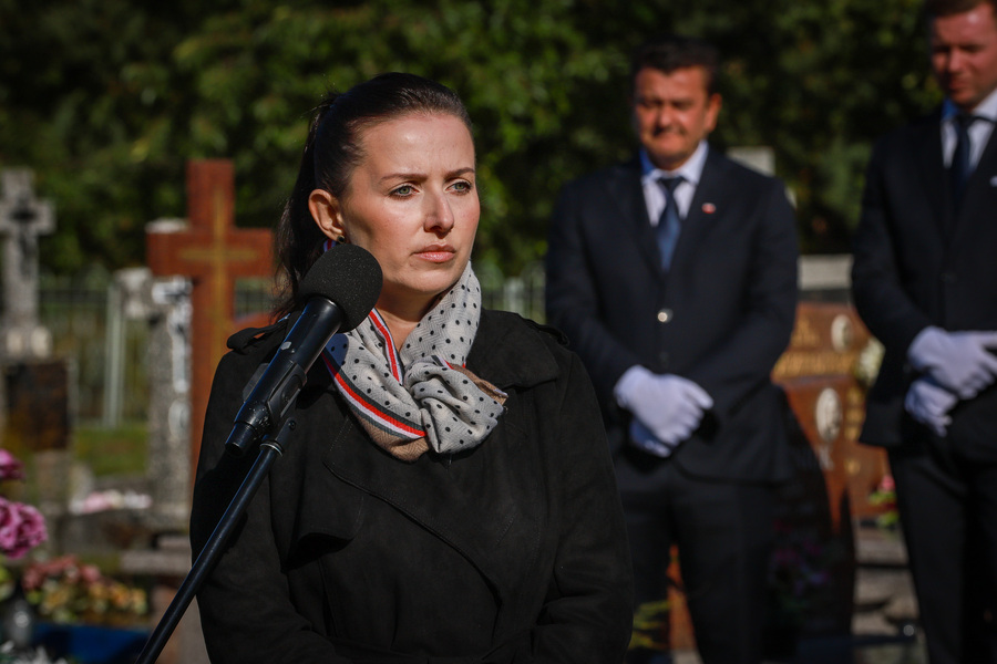 Ceremonia pogrzebowa śp. Marii Nazaruk w Dubinach – 7 października 2025, fot. Paula Prudziłowicz (IPN)