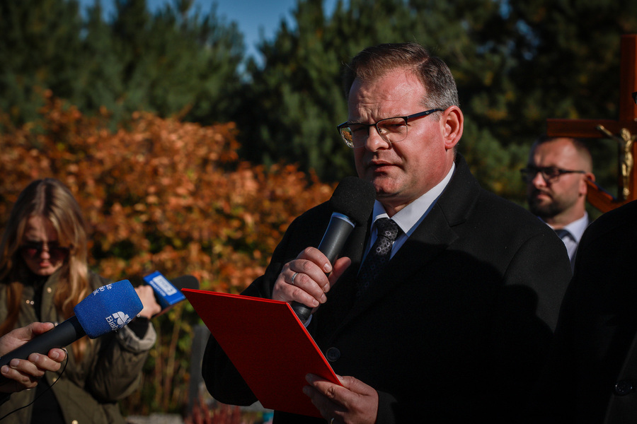 Ceremonia pogrzebowa śp. Marii Nazaruk w Dubinach – 7 października 2025, fot. Paula Prudziłowicz (IPN)