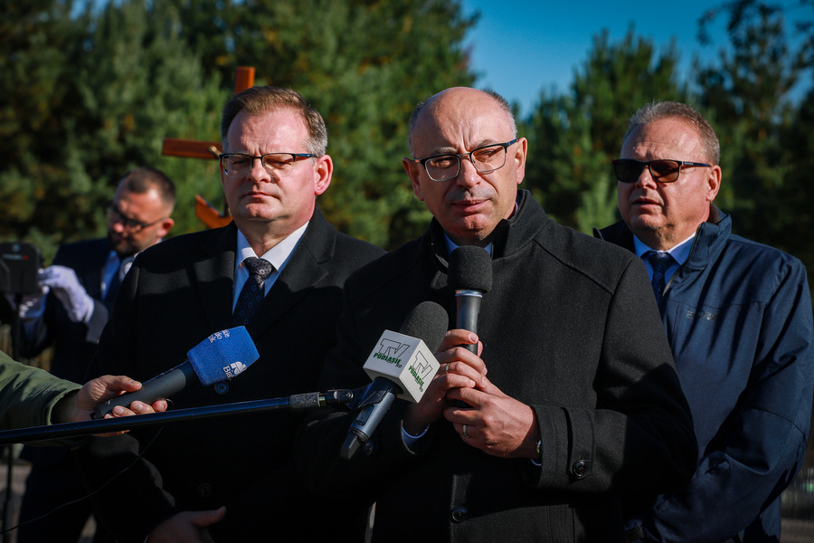 Ceremonia pogrzebowa śp. Marii Nazaruk w Dubinach – 7 października 2025, fot. Paula Prudziłowicz (IPN)