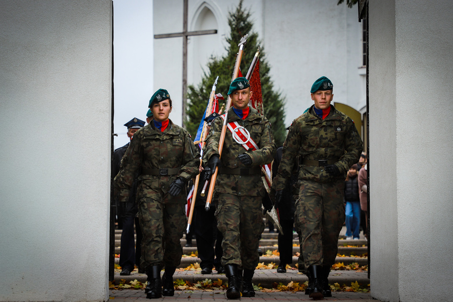 Odsłonięcie i poświęcenie miejsca pamięci z okazji 105. rocznicy operacji niemeńskiej w Nowym Dworze – 12 października 2025, fot. Paula Prudziłowicz (IPN)