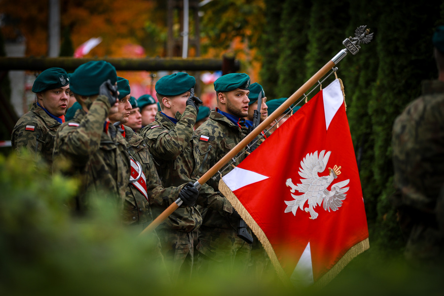 Odsłonięcie i poświęcenie miejsca pamięci z okazji 105. rocznicy operacji niemeńskiej w Nowym Dworze – 12 października 2025, fot. Paula Prudziłowicz (IPN)