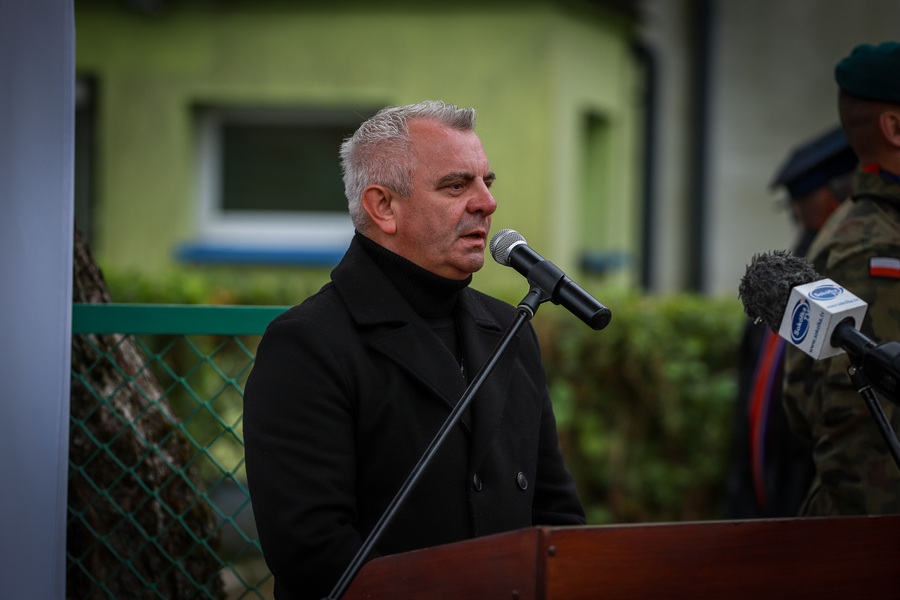 Odsłonięcie i poświęcenie miejsca pamięci z okazji 105. rocznicy operacji niemeńskiej w Nowym Dworze – 12 października 2025, fot. Paula Prudziłowicz (IPN)