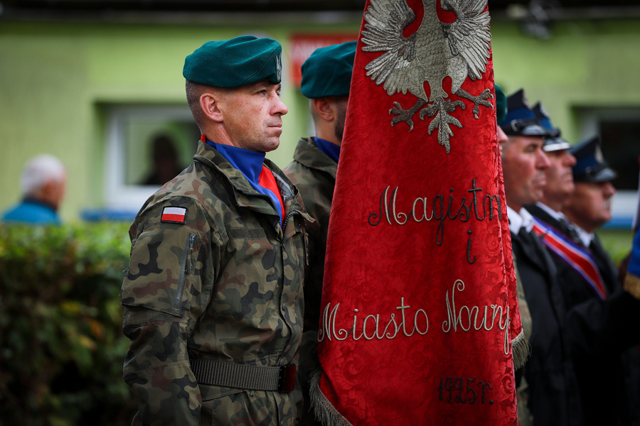 Odsłonięcie i poświęcenie miejsca pamięci z okazji 105. rocznicy operacji niemeńskiej w Nowym Dworze – 12 października 2025, fot. Paula Prudziłowicz (IPN)