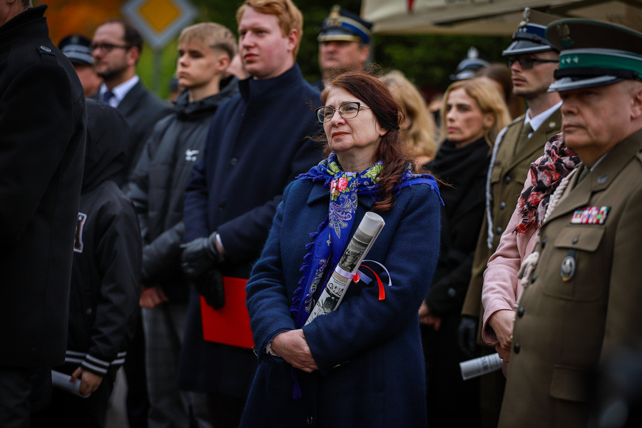 Odsłonięcie i poświęcenie miejsca pamięci z okazji 105. rocznicy operacji niemeńskiej w Nowym Dworze – 12 października 2025, fot. Paula Prudziłowicz (IPN)