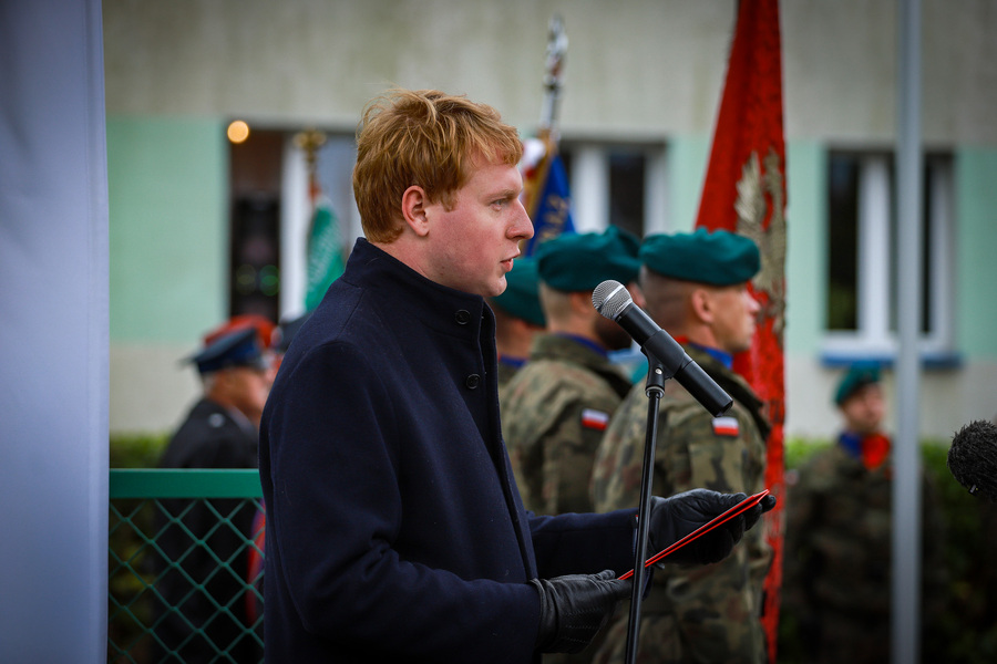 Odsłonięcie i poświęcenie miejsca pamięci z okazji 105. rocznicy operacji niemeńskiej w Nowym Dworze – 12 października 2025, fot. Paula Prudziłowicz (IPN)