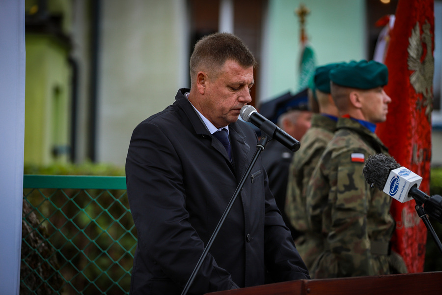 Odsłonięcie i poświęcenie miejsca pamięci z okazji 105. rocznicy operacji niemeńskiej w Nowym Dworze – 12 października 2025, fot. Paula Prudziłowicz (IPN)