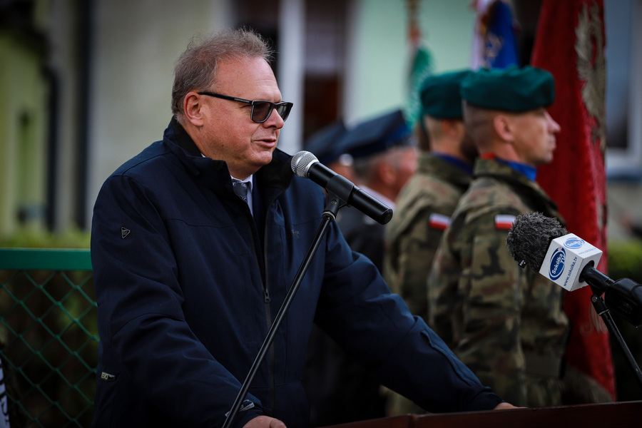 Odsłonięcie i poświęcenie miejsca pamięci z okazji 105. rocznicy operacji niemeńskiej w Nowym Dworze – 12 października 2025, fot. Paula Prudziłowicz (IPN)