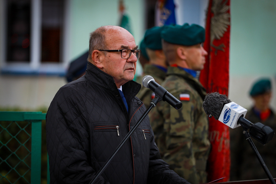 Odsłonięcie i poświęcenie miejsca pamięci z okazji 105. rocznicy operacji niemeńskiej w Nowym Dworze – 12 października 2025, fot. Paula Prudziłowicz (IPN)