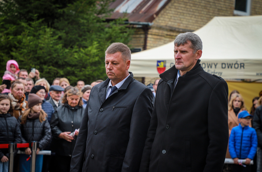 Odsłonięcie i poświęcenie miejsca pamięci z okazji 105. rocznicy operacji niemeńskiej w Nowym Dworze – 12 października 2025, fot. Paula Prudziłowicz (IPN)