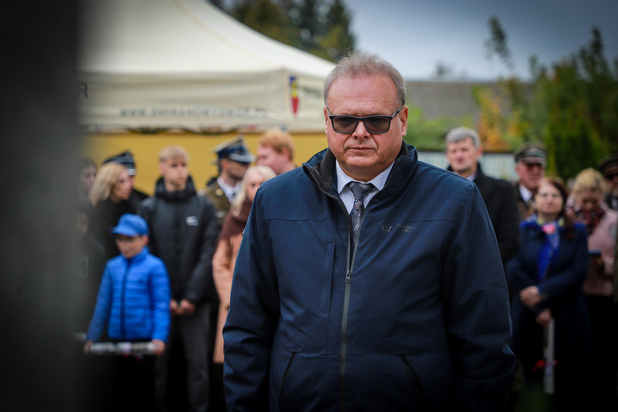 Odsłonięcie i poświęcenie miejsca pamięci z okazji 105. rocznicy operacji niemeńskiej w Nowym Dworze – 12 października 2025, fot. Paula Prudziłowicz (IPN)