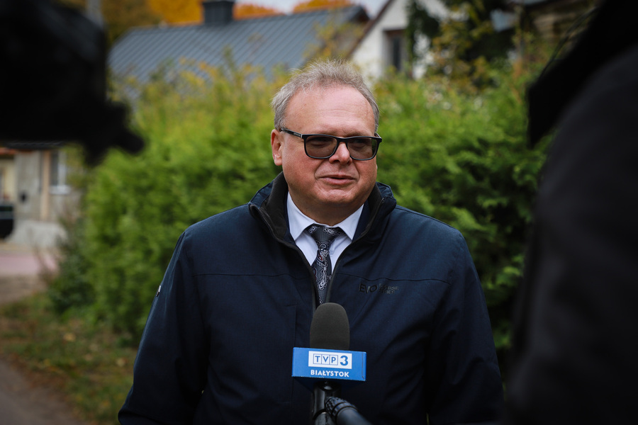 Odsłonięcie i poświęcenie miejsca pamięci z okazji 105. rocznicy operacji niemeńskiej w Nowym Dworze – 12 października 2025, fot. Paula Prudziłowicz (IPN)