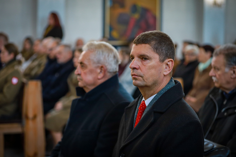 Narodowy Dzień Duchownych Niezłomnych – odsłonięcie muralu upamiętniającego ks. Franciszka Blachnickiego (24.03.1921–27.02.1987) ufundowanego przez Instytut Pamięci Narodowej – 19 października 2025, fot. Paula Prudziłowicz (IPN)
